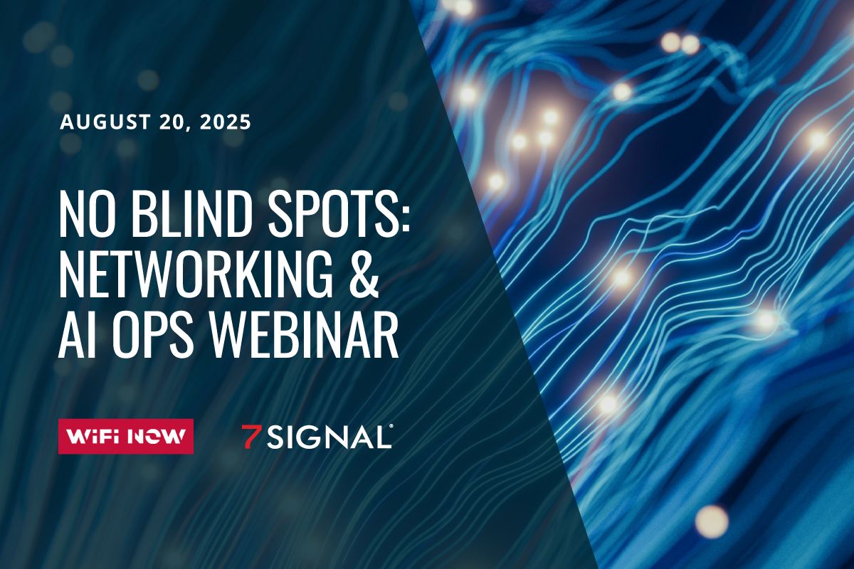 No Blind Spots: Networking & AIOps Webinar